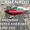 CARENADO - PIPER CHEROKEE 180F FSX